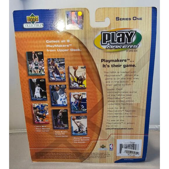 Kevin Garnett - Vintage/2000 Upper Deck Play Makers - Minnesota Timberwolves - Picture 3 of 6